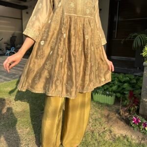 short kurta dark olive 4